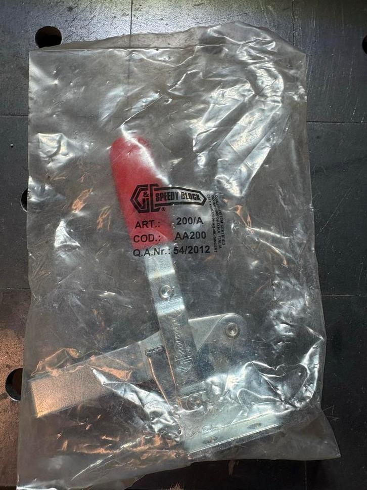 Speedy Block Kniehevelspanner AA200/A - Nieuw! 14 stuks, Doe-het-zelf en Verbouw, Gereedschap | Handgereedschap, Nieuw, Ophalen of Verzenden