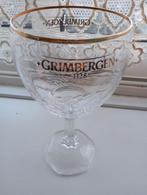 Vintage Bierglas Grimbergen bijzonder puntgaaf, Ophalen of Verzenden