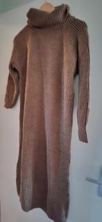 Lange trui jurk met col  bruin, Kleding | Dames, Jurken, Ophalen of Verzenden, Bruin, Zo goed als nieuw