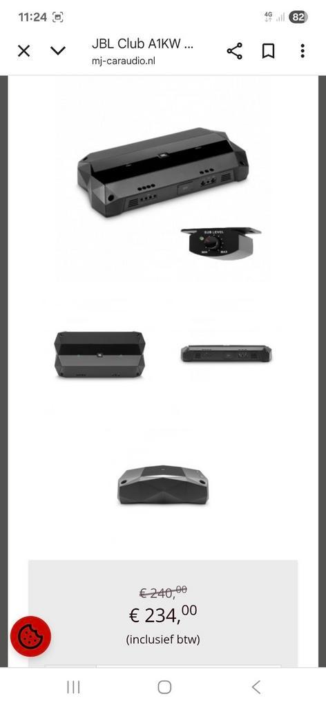 Versterker subwoofer 1000w rms, Auto diversen, Autospeakers, Zo goed als nieuw, Ophalen of Verzenden