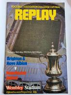 Manchester United - Brighton, FA Cup Final replay programme, Ophalen of Verzenden, Zo goed als nieuw, Overige typen