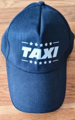 Pet met opdruk Taxi - leuk voor schoolmusical happy holidays, Ophalen of Verzenden, Nieuw, One size fits all