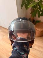 MThelmets Italiaanse Scooterhelm - Maat M, Fietsen en Brommers, Brommerhelmen, Ophalen of Verzenden, Zo goed als nieuw, Medium
