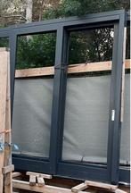 Schuifpui met glas 210x260 RAL7021 nieuw v. Leeuwen Kozijnen, Ophalen, Nieuw, 150 tot 225 cm, Inclusief glas