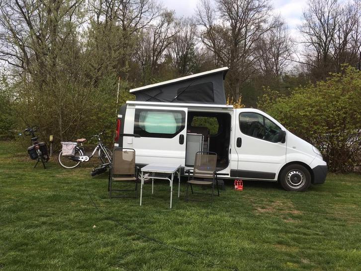 Camperbus Renault Trafic, Caravans en Kamperen, Campers, Particulier, tot en met 2, Buscamper of Camperbus, Overige merken, Overige merken