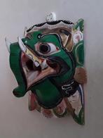 PRACHTIG INDISCH HOUTSNIJWERK MASKER, Antiek en Kunst, Ophalen of Verzenden
