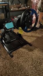 Thrustmaster t150 met tp3m pedalen en wheelstand, Ophalen, Gebruikt, Stuur of Pedalen, PlayStation 3