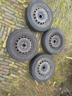 Set van 4 gebruikte winterbanden met stalen velgen, Ophalen, 14 inch, Gebruikt, Banden en Velgen