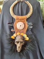 Bijzondere traditioneel originele ketting papua new guinea, Ophalen of Verzenden