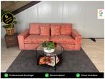 GRATIS LEVERING Velvet 3zits bank roze 225x95 NIEUW, Stof, 75 tot 100 cm, Ophalen of Verzenden, Rechte bank