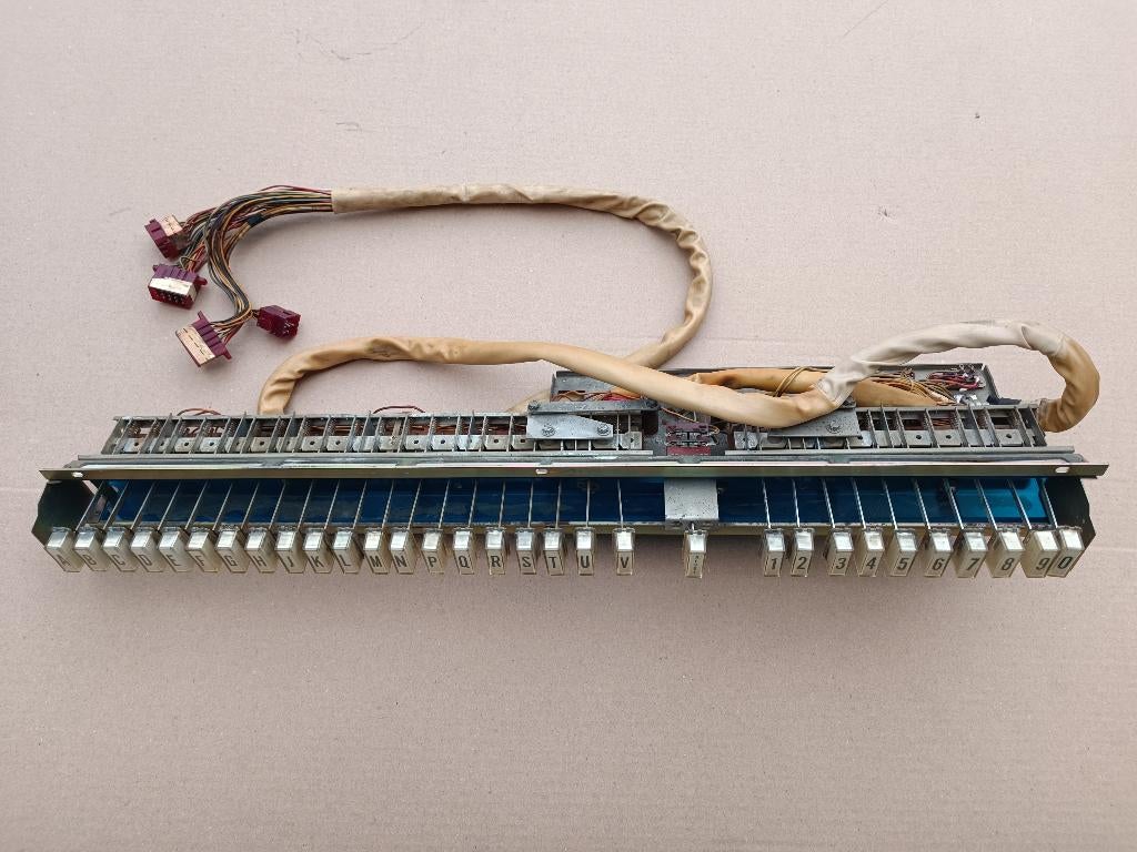 Toetsenbord Wurlitzer 3300/ Americana (1969) jukebox, Verzamelen, Automaten | Jukeboxen, Verzenden, Gebruikt, 1950 tot 1960, Seeburg