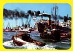 Rotterdam, Havengezicht - boten kranen - 1988 gelopen, Ophalen of Verzenden, Voor 1920, Gelopen, Zuid-Holland