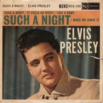 Elvis Presley ‎– Such A Night Originele EP Nieuw. beschikbaar voor biedingen