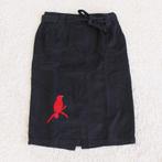 Mooie Gosha Rok 100% Katoen (Maat 36) - 74 € 35,-, Kleding | Dames, Zwart, Ophalen of Verzenden, Zo goed als nieuw, Knielengte
