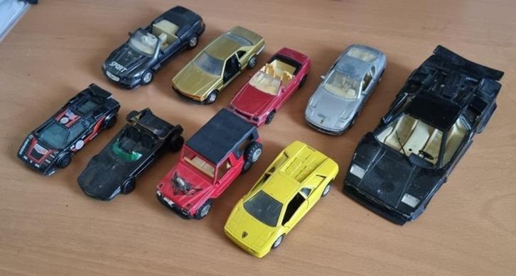 Diverse opknappers, Hobby en Vrije tijd, Modelauto's | 1:43, Gebruikt, Auto, Overige merken, Ophalen of Verzenden