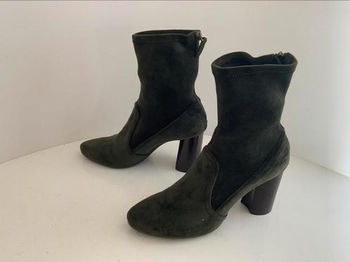 Lola Cruz 39 enkellaarzen pumps 347), Kleding | Dames, Schoenen, Zo goed als nieuw, Lage of Enkellaarzen, Groen, Ophalen of Verzenden