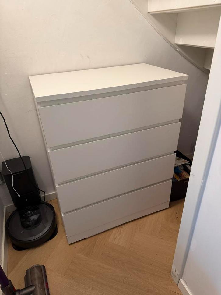 IKEA MALM ladekast ZGAN - 80x100 cm, Huis en Inrichting, Kasten | Kledingkasten, Zo goed als nieuw, 100 tot 150 cm, 50 tot 100 cm