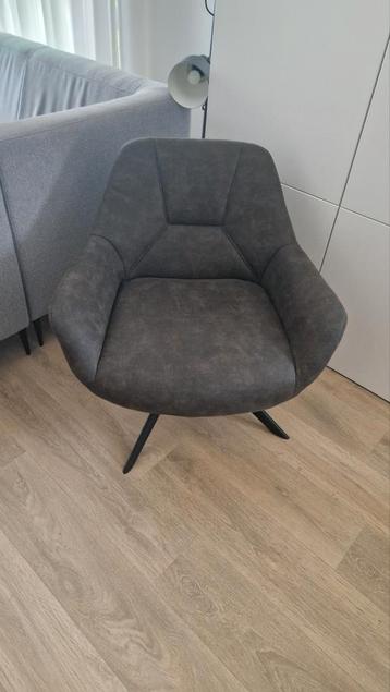 Draaibare relaxfauteuil grijs antraciet beschikbaar voor biedingen