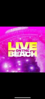 2 tickets live on the beach het grootste zomerfeest, Twee personen