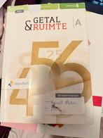 Getal & ruimte wiskunde A VWO deel 4, Boeken, Schoolboeken, Ophalen of Verzenden, Zo goed als nieuw, VWO