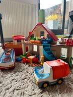 Playmobil 1 2 3 - Huis, Ark, Bus, Vuilniswagen, Ophalen, Gebruikt, Los playmobil