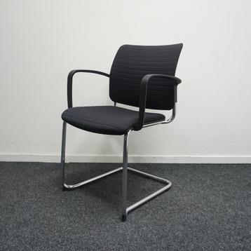 Köhl Consito Vergaderstoelen | Zwart | Stof | Sledestoelen beschikbaar voor biedingen