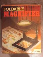 Vintage Opvouwbare Loep met Doos, Ophalen of Verzenden, Zo goed als nieuw, Vergrootglas of Loep