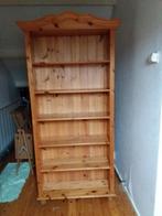 Massief grenen boekenkast, Ophalen, Met plank(en), 50 tot 100 cm, Zo goed als nieuw