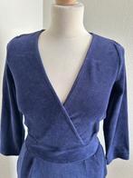 King Louie maat M blauwe rib fluwelen tulip cross dress 2479, Maat 38/40 (M), Blauw, Ophalen of Verzenden, Zo goed als nieuw