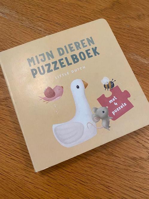 Little Dutch - Mijn dieren puzzelboek, Boeken, Kinderboeken | Jeugd | onder 10 jaar, Zo goed als nieuw, Ophalen of Verzenden