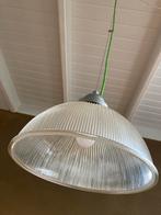 2 Glazen Lampen - 38cm Diameter, Ophalen, Zo goed als nieuw, Glas, Minder dan 50 cm
