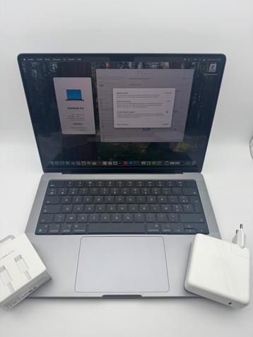 MacBook Pro 14” M1 Pro 8C/14C - 512gb 16gb  - A2442 - BTW beschikbaar voor biedingen
