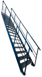 Trap 340cm - 17 treden tbv entresolvloer / verdiepingsvloer., Doe-het-zelf en Verbouw, Ladders en Trappen, Ophalen, 2 tot 4 meter