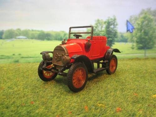 1:43 1909 Opel Torpedo mit Karmann Karosserie, Hobby en Vrije tijd, Modelauto's | 1:43, Gebruikt, Auto, Ophalen of Verzenden