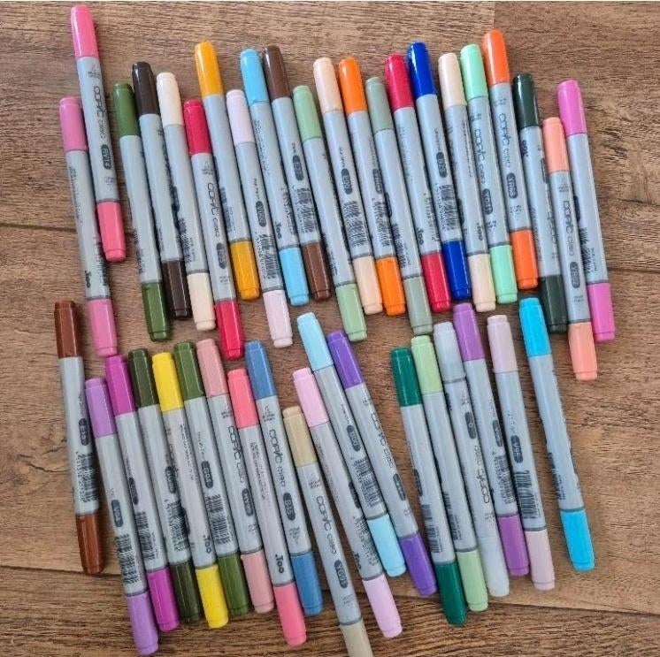 Copic Ciao alcoholmarkers, Hobby en Vrije tijd, Tekenen, Ophalen of Verzenden, Zo goed als nieuw, Potlood of Stift