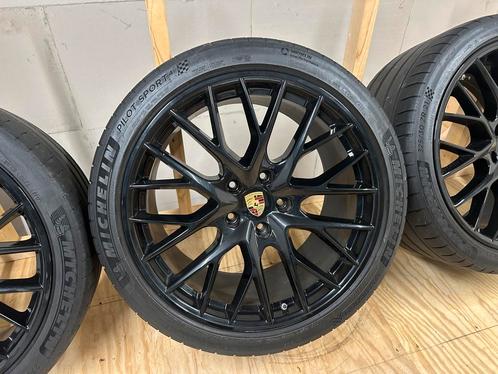 Originele 21’ inch Sport Design velgen Porsche Panamera 971, Auto-onderdelen, Banden en Velgen, Banden en Velgen, Zomerbanden