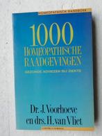 Homeopathische raadgevingen, Voorhoeve en van Vliet, Ophalen of Verzenden, Gelezen