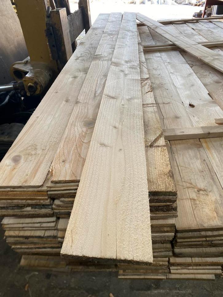Hele dunne planken afdekplanken, Tuin en Terras, Palen, Balken en Planken, Zo goed als nieuw, Planken, 250 cm of meer, Ophalen