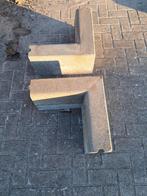 Te koop hoekstukken, Ophalen, Zo goed als nieuw, Beton, Overige typen