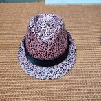 Roze Panterprint Hoed, Kleding | Dames, Hoeden en Petten, Onbekend, Ophalen of Verzenden, One size fits all, Hoed