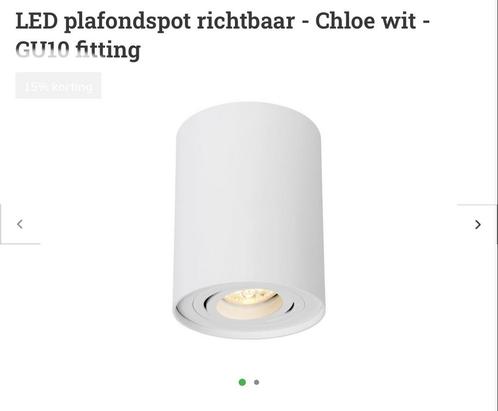 Led opbouw spot GU10 - 4stuks, Huis en Inrichting, Lampen | Spots, Nieuw, Led, Ophalen of Verzenden