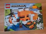 Lego Minecraft The Fox Lodge 21178, Ophalen, Zo goed als nieuw, Complete set, Lego