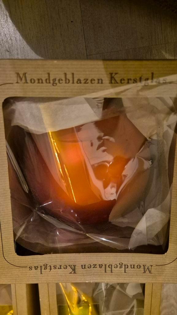 Mondgeblazen Kerstballen Set - Intratuin, Antiek en Kunst, Antiek | Spiegels, Minder dan 50 cm, Minder dan 100 cm, Rond, Ophalen