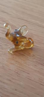 Miniatuur olifantje Glas, Verzamelen, Beelden en Beeldjes, Ophalen of Verzenden, Gebruikt, Dier