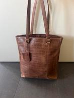 Burkely shopper bruin/cognac, Shopper, Ophalen of Verzenden, Bruin, Zo goed als nieuw