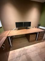 Bureau / werkplek inrichting, ideaal voor starter of ZZPer, Zakelijke goederen, Werkplek, Ophalen, Gebruikt, Complete inventaris