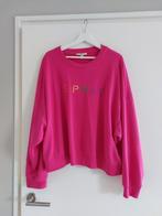Esprit oversized Sweatshirt met logo pink fuchsia XXL, Esprit, Roze, Zo goed als nieuw, Verzenden