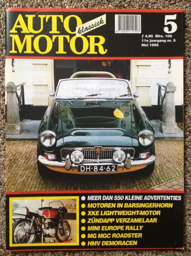 AMK: MG MGC Roadster, Zundapp, HMV, Mini Europe Rallye, Ophalen of Verzenden, Gelezen, Algemeen