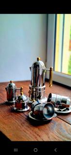 Compleet koffieset VEV Vigano Kontessa, 9 zeldzame stukken, Ophalen of Verzenden