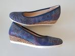 Gabor Comfort MAAT 38.5 / 5.5 G blauwe pumps lage sleehakken, Schoenen met lage hakken, Gabor, Zo goed als nieuw, Verzenden